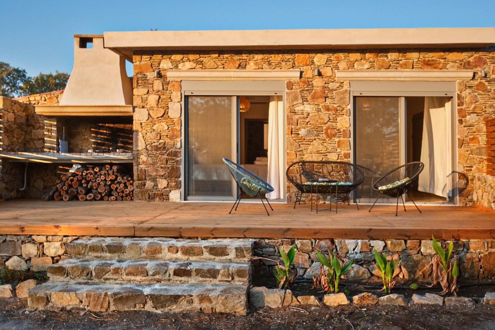 Mekia'S Beach House Livadia  Kültér fotó