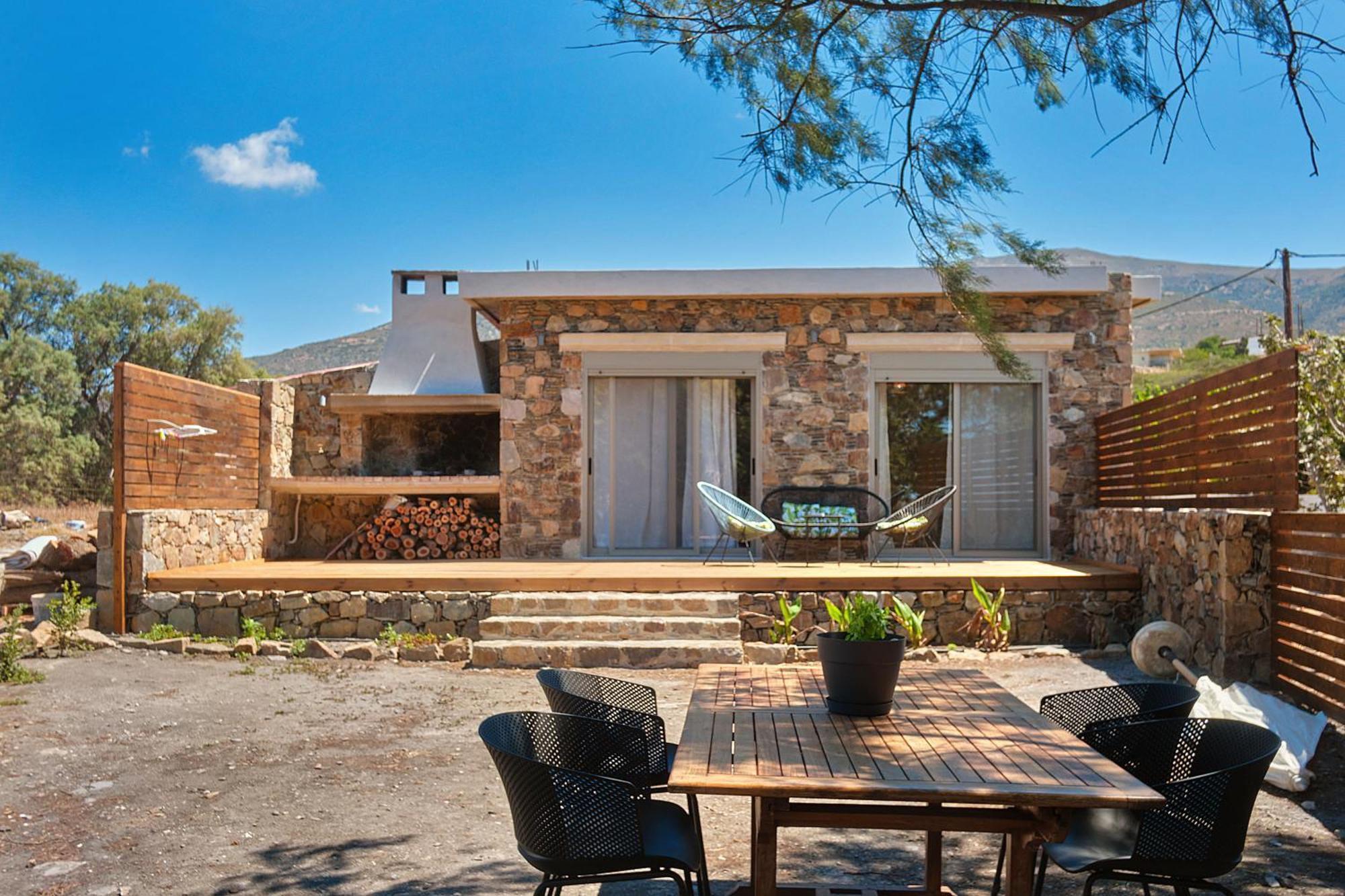Mekia'S Beach House Livadia  Kültér fotó
